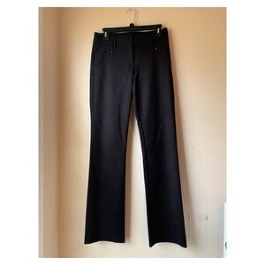 Cache| black pants career stretchy size 4 like new